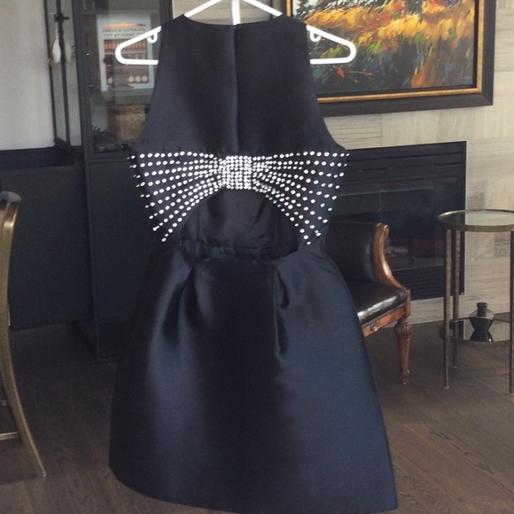 Kate Spade embellished black cocktail dress - Picture 3 of 8